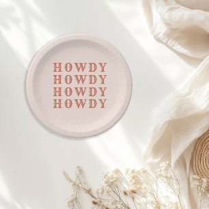 Desert Cowgirl Last Rodeo Pappteller