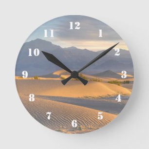 Desert Dawn Runde Wanduhr