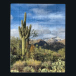 Desert Dreams Saguaro Foto Puzzle<br><div class="desc">Hallo ! Ich hoffe,  Sie mögen dieses Foto,  das ich auf meinen Reisen und Abenteuern! Füge deinen eigenen Text hinzu und Karo meine Shops für mehr!</div>