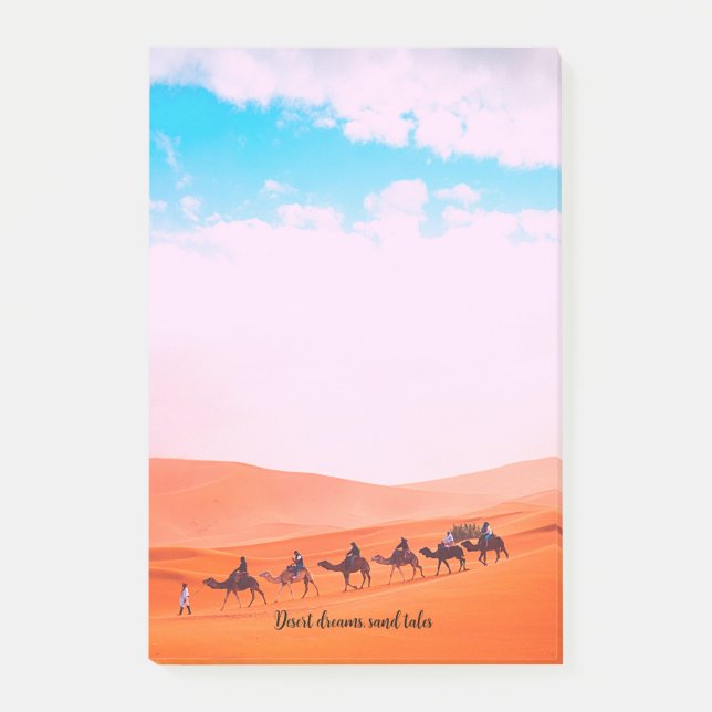 Desert Dreams, Sand Tales - Post-it Klebezettel (Vorderseite)