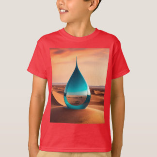 "Desert Drop Red T - Shirt - Hoffnung inmitten der