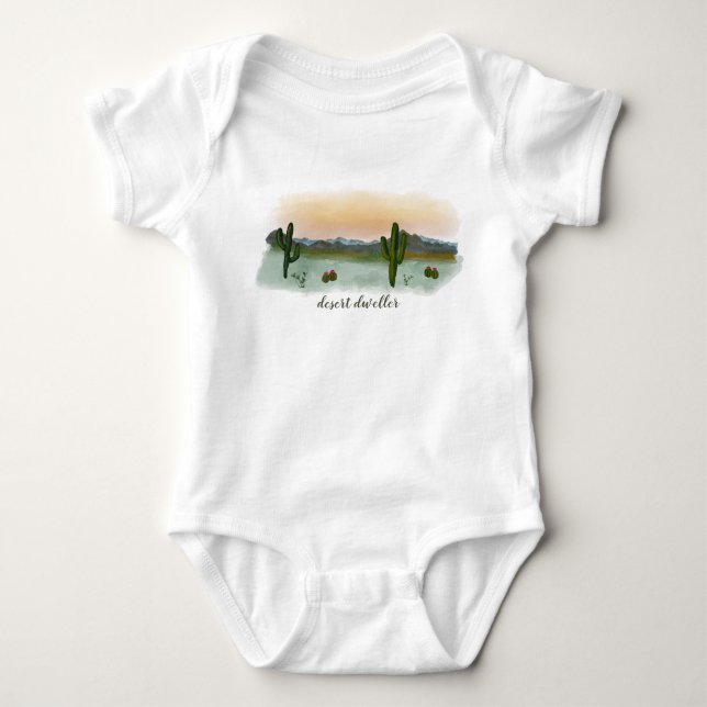 Desert Dweller | Baby Bodysuit Strampler (Vorderseite)