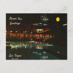 Desert Inn Vintag Las Vegas Casino Neon Post Card Postkarte
