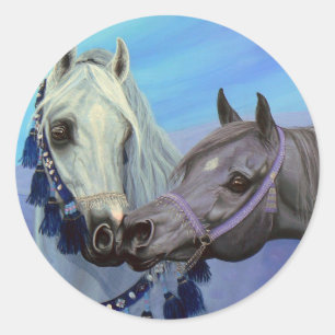 Desert Jewels Arabian Pferde Aufkleber