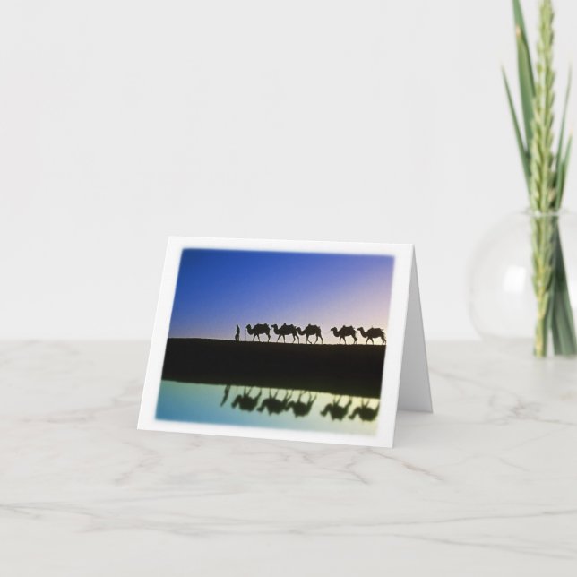 Desert Journey - Thank You Dankeskarte (Vorderseite)