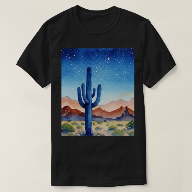 Desert landscape T-Shirt (Design vorne)