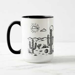 Desert Landscape with Tasse