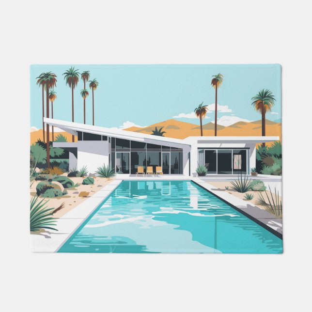 DESERT LEVING #2 FUßMATTE (Vorderseite)