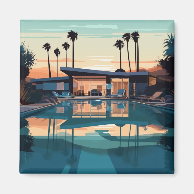 DESERT LEVING #5 MAGNET (Vorne)