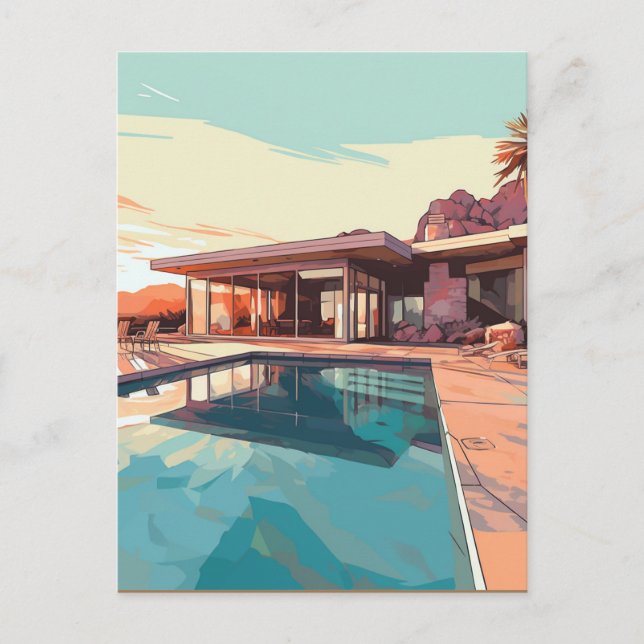 DESERT LIVING #3 POSTKARTE (Vorderseite)