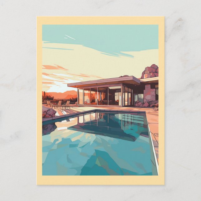 DESERT LIVING #3 POSTKARTE (Vorderseite)