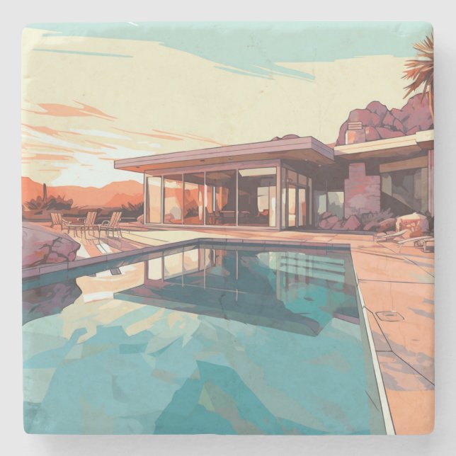 DESERT LIVING #3 STEINUNTERSETZER (Vorderseite)