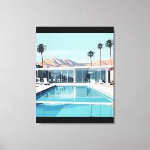 DESERT LIVING #4 LEINWANDDRUCK