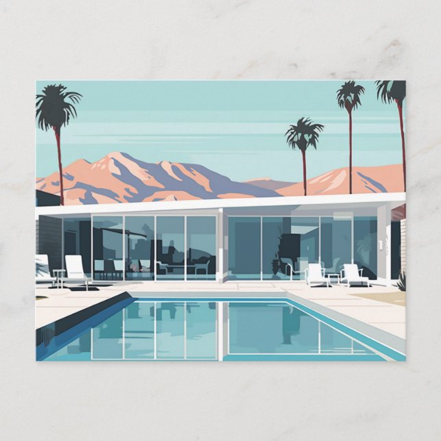 DESERT LIVING #4 POSTKARTE (Vorderseite)