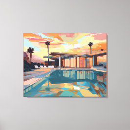 DESERT LIVING DESIGN #1 LEINWANDDRUCK