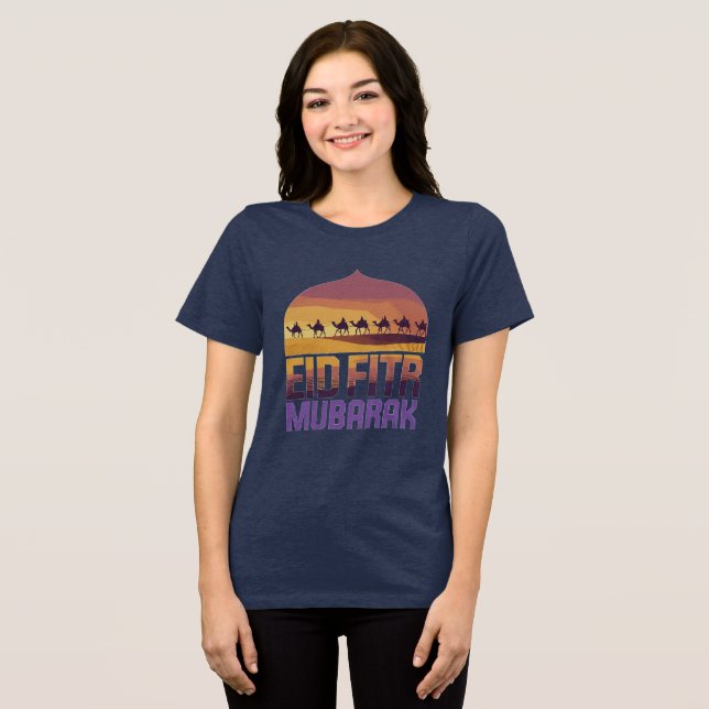 Desert Majestät Tri-Blend Shirt (Vorderseite voll)