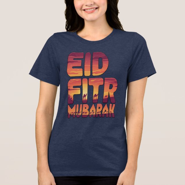 Desert Majestät Tri-Blend Shirt (Vorderseite)