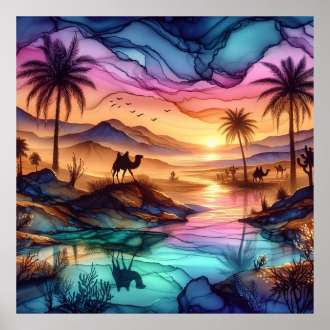 Desert Mirage Poster (Vorne)