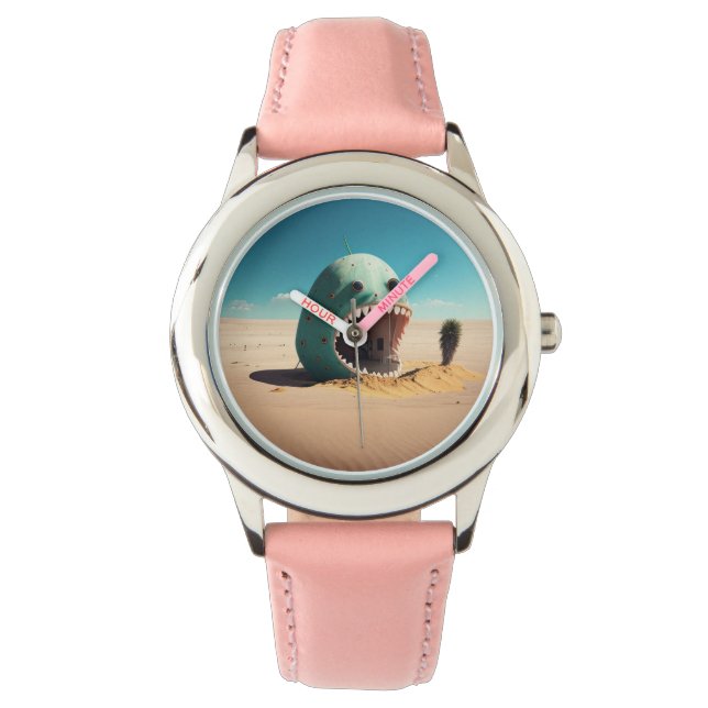 Desert monster house armbanduhr (Vorderseite)