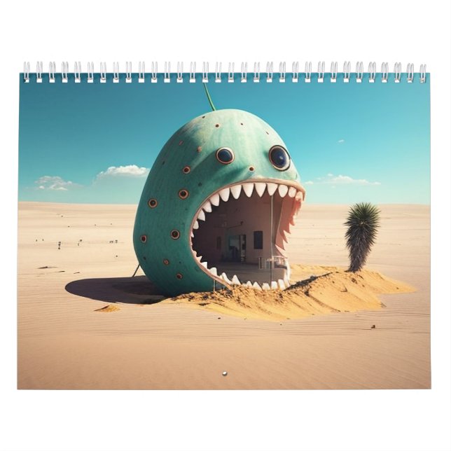 Desert monster house kalender (Titelbild)