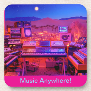 Desert Music Studio Getränkeuntersetzer