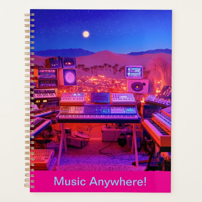 Desert Music Studio Planer (Vorderseite)