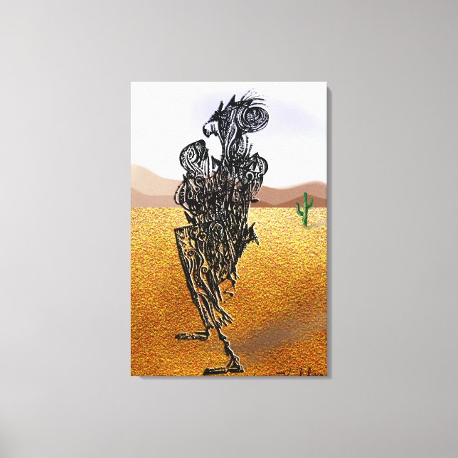 DESERT MYSTIC LEINWANDDRUCK (Vorderseite)