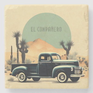 Desert Nocturne Voyage Steinuntersetzer