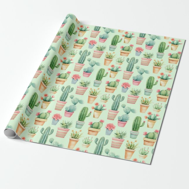 Desert Oasis Geschenkpapier (Ungerollt)