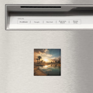 Desert Oasis Magnet