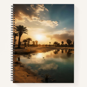 Desert Oasis Notizbuch