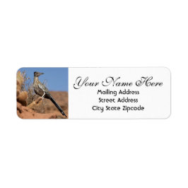 Desert Roadrunner-Rücksendeadresse