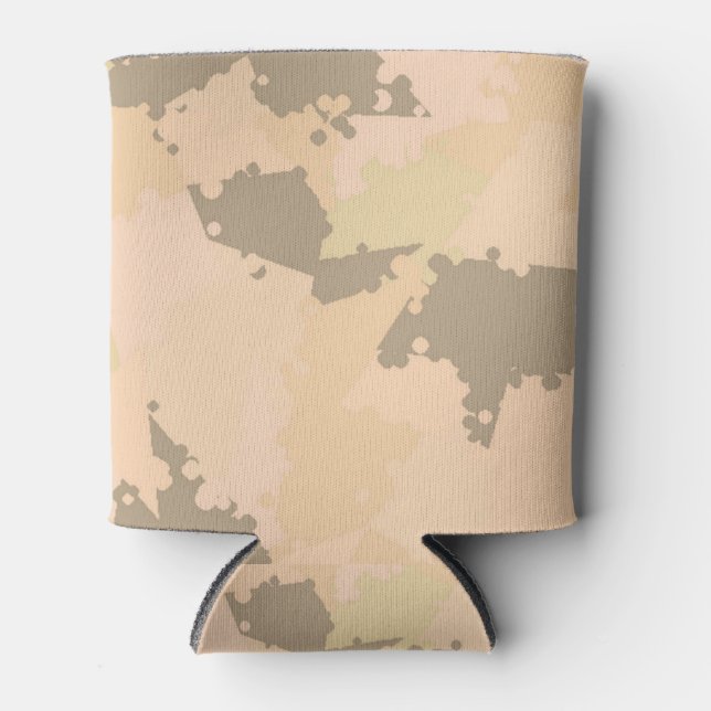 Desert Sand Camouflage Dosenkühler (Vorderseite)