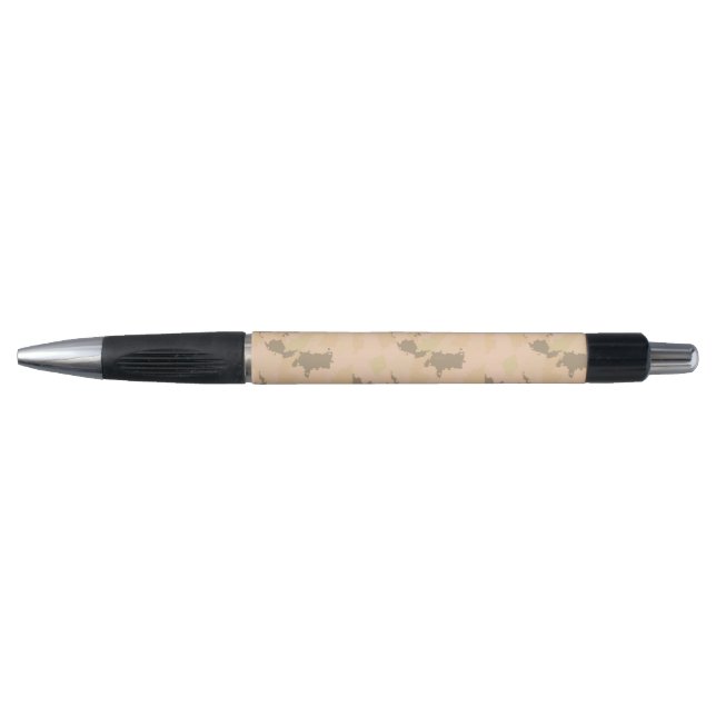 Desert Sand Camouflage Kugelschreiber (Vorderseite)