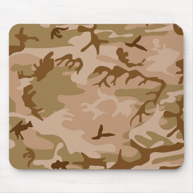 Desert Sand Camouflage Mousepad (Vorne)