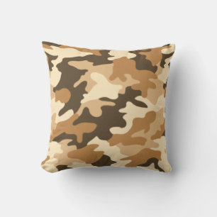 Desert Sand Camouflage Pillow Kissen