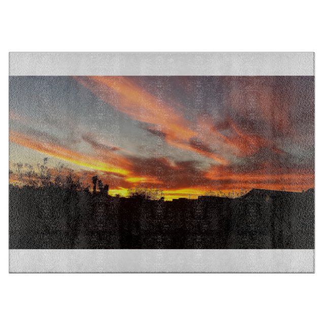 Desert Sky Schneidebrett (Vorderseite)