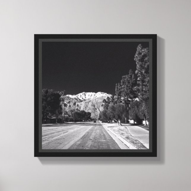 Desert Snow-Rancho Mirage, CA, von Tom Masters Leinwanddruck (Vorderseite)