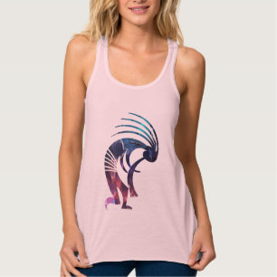 Desert Sun Southwestern Kokopelli Tank Top