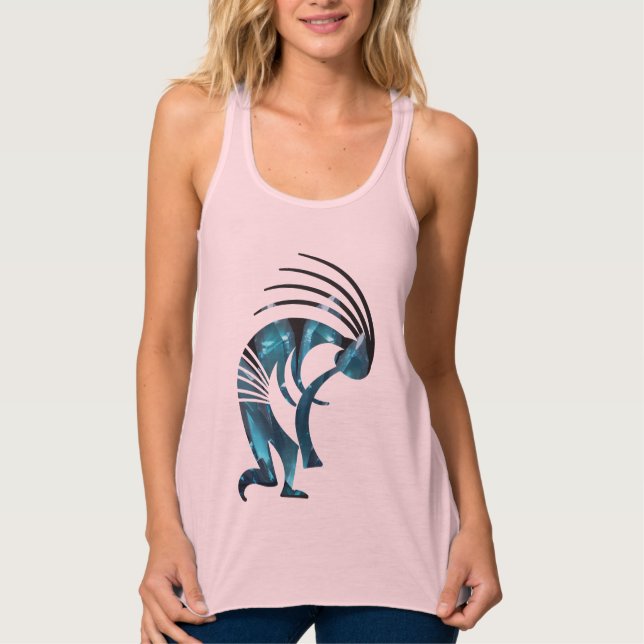 Desert Sun Southwestern Kokopelli Tank Top (Vorderseite)