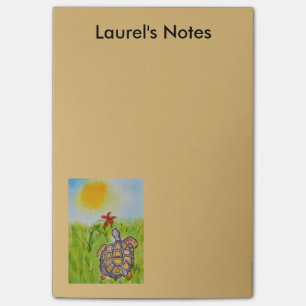 Desert Tortoise Notepad Post-it Klebezettel