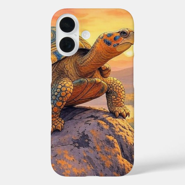 Desert Turtle Case-Mate iPhone Hülle (Rückseite)