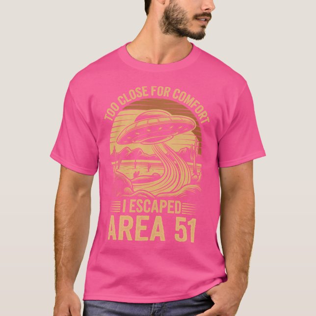 Desert Ufo Vintag T-Shirt (Vorderseite)