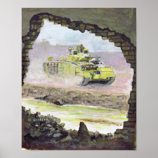 Desert Warrior Iraq Poster (Vorne)