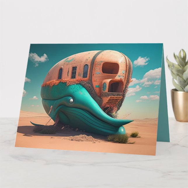 Desert whale house karte (Kleine Pflanze)
