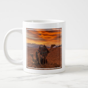 Deserts   Bactrian Camel Egypt Sand Dune Jumbo-Tasse