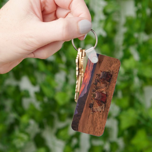 Deserts Camels Sinai Mountains Egypt Schlüsselanhänger (Hand)