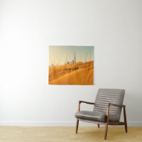 Deserts Dubai | Skyline View with Camels