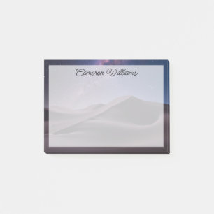 Deserts   Milky Way Starry Sky Sand Dune Dubai Post-it Klebezettel