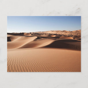 Deserts   United Arab Emirates Sand Dunes Postkarte